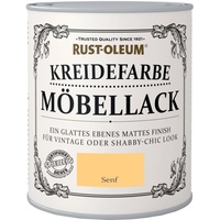 Rust-Oleum Möbellack Kreidefarbe Senf Matt 750 ml