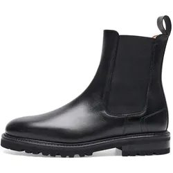 Chelseaboots HENRY STEVENS "Bonnie CB5", Damen, Gr. 40, schwarz, Leder, klassisch, Schuhe