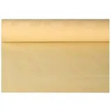 Papstar Papiertischtuch mit Damastprägung 6 m x 1,2 m Weiß