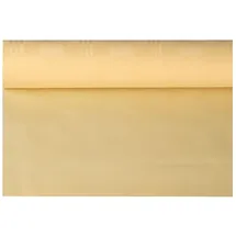 Papstar Papiertischtuch mit Damastprägung 6 m x 1,2 m Weiß