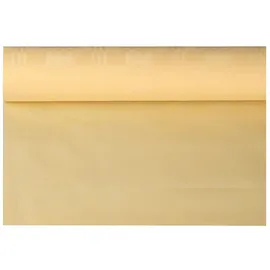 Papstar Papiertischtuch mit Damastprägung 6 m x 1,2 m Weiß