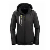 TRIZERATOP Damen Softshelljacke "MARYLAND" schwarz - - schwarz