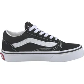 Vans Old Skool Kinder Schwarz/Weiß 29