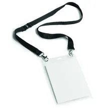 Durable EVENT Namensschilder mit Textilband 10,5 x 14,8 cm