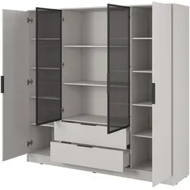 masseno Drehtürenschrank CATERINA 206 x 200 x 51 cm Gelb