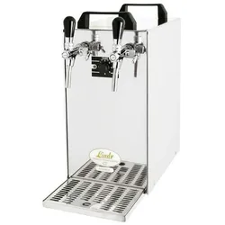 Zapfanlage - Kontakt 40 Bierzapfanlage 2-leitig Trockenkühler, Durchlaufkühler 50 Liter/h, Green Line