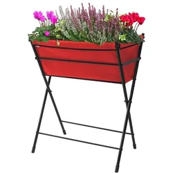 Hochbeet Poppy Go! VegTrug (LxBxH) 65 x 40 x 79 cm Rot