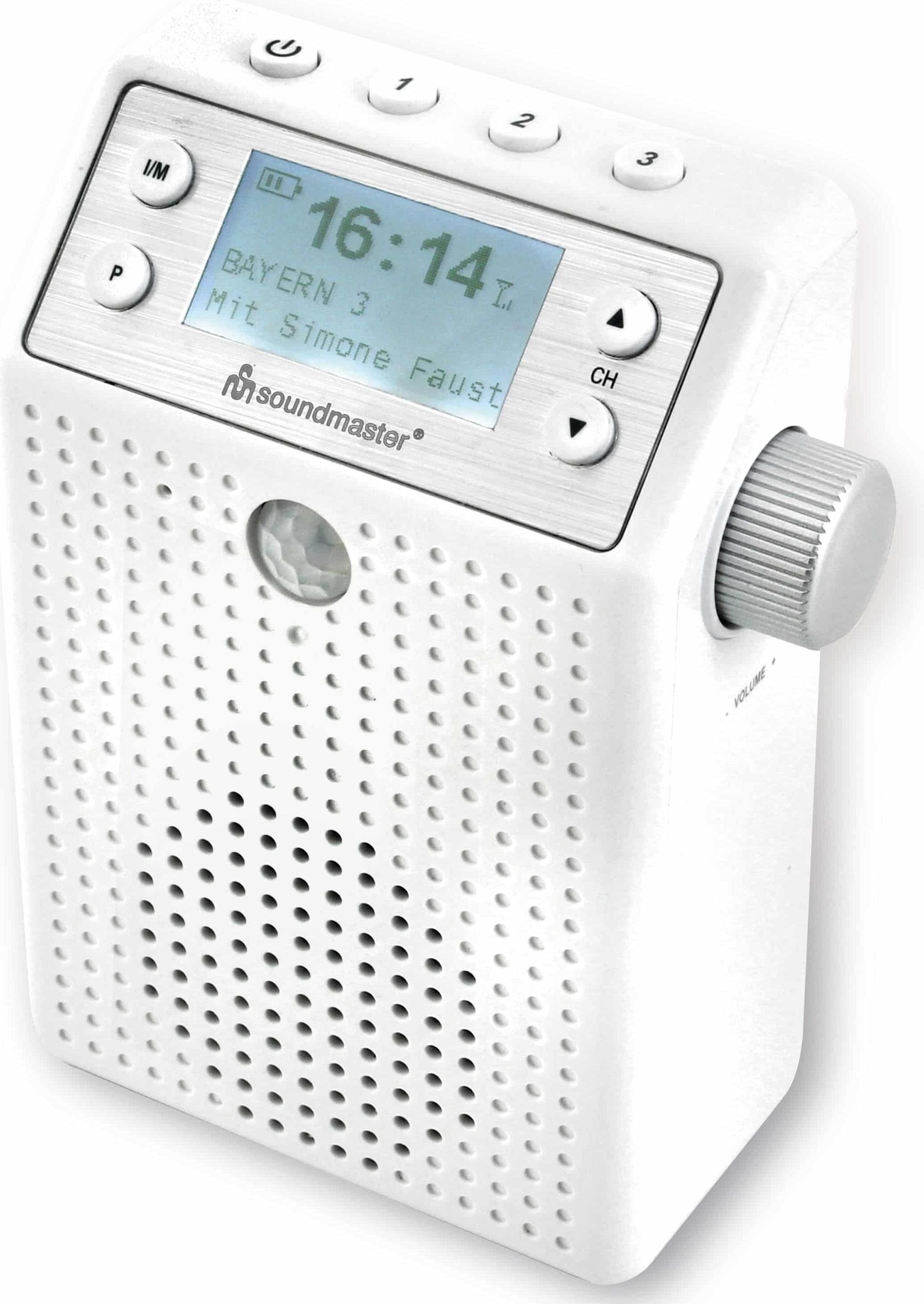 Soundmaster DAB60WE (UKW, DAB+, Bluetooth), Radio, Weiss