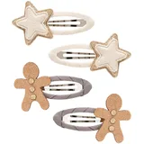 Lebkuchen Haarklammern | goldrush/gingerbread