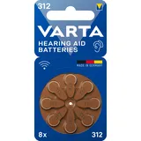 Varta Hörgerätebatterie 312 8 Stück