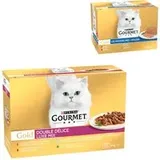 96 x 85 g Jumbopack Gourmet Gold + 24 x 85 g Mousse-Mix gratis! - Duo Delice Luxus-Mix