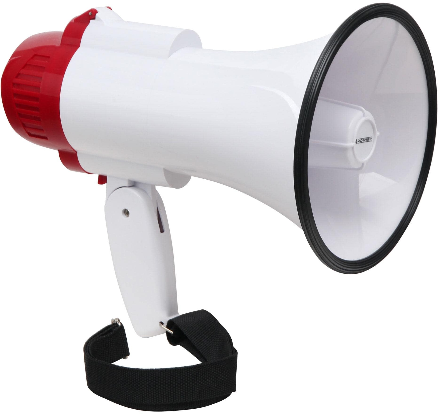 McGrey MP-100RS Megaphon, max. 30 Watt, 500m