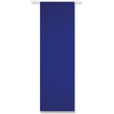 arsvita Flächenvorhang Blickdicht - Schiebegardine in BxL 60x245cm (Blau) - inkl. Beschwerungsstange und Paneelwagen - Vorhang mit Klettband