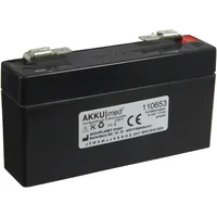 AccuCell Blei Akku passend für Masimo Puls OxiMeter Rad-8 - 13454
