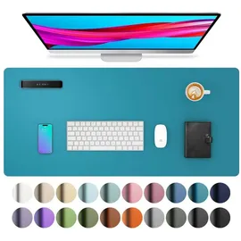 luxuskollektion Aothia Schreibtischunterlage Mauspad aus Leder Wildleder