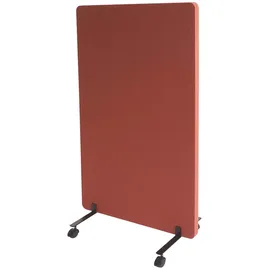Proregal Akustik-Trennwand Büro-Sichtschutz 127x80x39 cm Braun