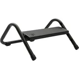 Wedo Fußstütze, schwarz, Gestell schwarz