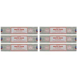 Schachtel mit 120 Räucherstäbchen Multi Düfte 10*sauge blanche x6