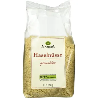 Alnatura Bio Haselnüsse, gemahlen, 4er Pack (4 x 150 g)