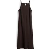 Someday Midikleid Braun 40