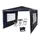 Relaxdays Pavillon 3 x 3 m inkl. 4 Seitenteile Blau