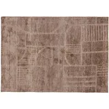 Woood Lovi Hochflorteppich 170 x 172 cm Taupe