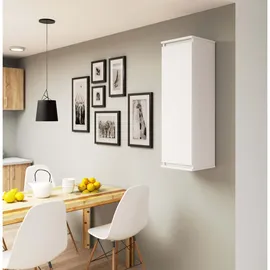 Akord Hängender Schrank W30 30 x 30 x 99 cm Weiß