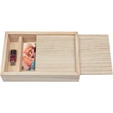 ZEP Box USB 13x18 Holz für Fotos und Stick CX7557