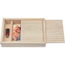 ZEP Box USB 13x18 Holz für Fotos und Stick CX7557