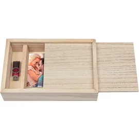 ZEP Box USB 13x18 Holz für Fotos und Stick CX7557