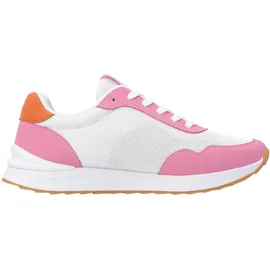 Rieker Sneaker Low Damen Orange/Rosa/Weiß 40