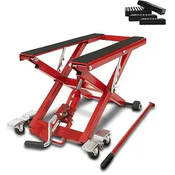 Hydraulische Hebebühne Motorrad Constands rot DK963