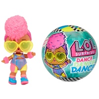 LOL Surprise Dance Dance Dance Puppen - 8 Überraschungen, Designer-Kleidung und Fashion Accessoires - inklusive sich drehender Tanzfläche und Tanzkarte - Sammlerstück für Mädchen ab 3 Jahren