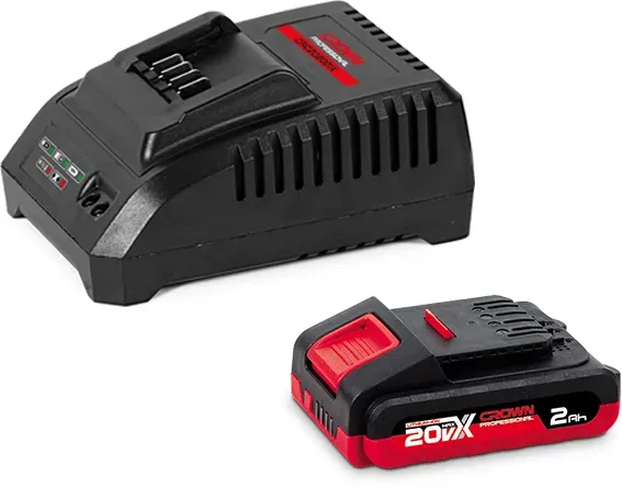 CROWN Energie Set 20 V Max. - 2Ah *Einführungspreis*