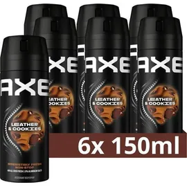 Axe Dark Temptation Deodorant 6 x 150 ml