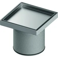 TECE TECEdrainpoint S Rostrahmen Edelstahl, Design plate,