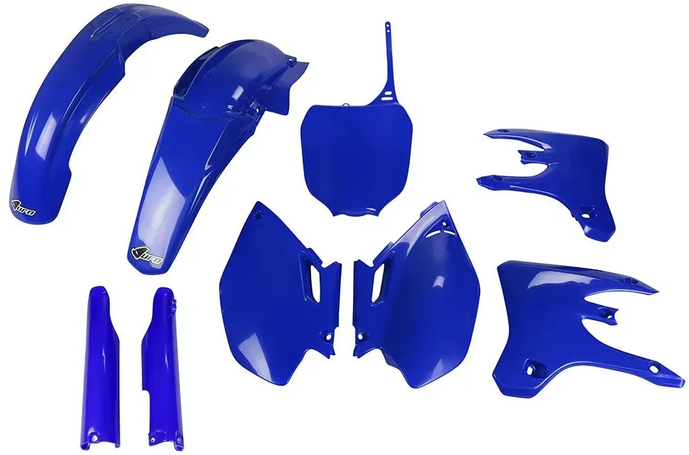 Ufo Yamaha Yzf 250/450 2005-2005 Yakit333f-089 Fork Protectors & Plastikbausatz - Blue - One Size