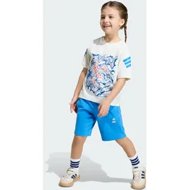 adidas MARVEL AVENGERS T-SHIRT SET off white/ray blue, 116