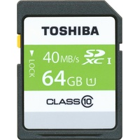 Toshiba SDXC 64GB Class 10 40MB/s UHS-I