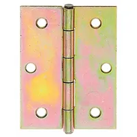 GAH Alberts Alberts Scharnier | halbbreit | galvanisch gelb