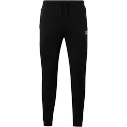 Jogginghose REEBOK "für Herren" Gr. XL, N-Gr, schwarz Herren Hosen Jogginghosen