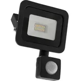 McShine LED-Außenstrahler Slim, 10W, 850 lm, Bewegungsmelder, Netzbetrieb