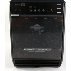 Fantec QB-35US3-6G schwarz 4x3,5 SATA HDD USB3.0 eSATA