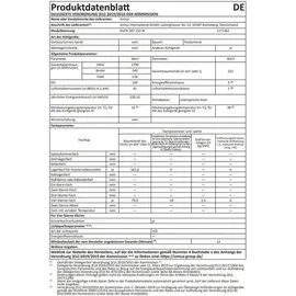 Amica KGCN 387 110 W Kühl-Gefrierkombination (231 l, 1700 mm hoch, Weiß)