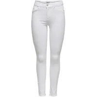 Only Damen Jeans 15155438-onlblu Weiß M