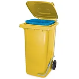 BRB-Lagertechnik Müllbehälter 240 l Gelb