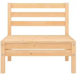 vidaXL Setana Loungesofa Kiefer braun