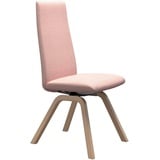 Stressless® Polsterstuhl Laurel, High Back, Größe M, mit schräggestellten Beinen in Eiche natur rosa