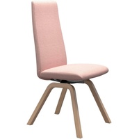 Stressless® Polsterstuhl Laurel, High Back, Größe M, mit schräggestellten Beinen in Eiche natur rosa