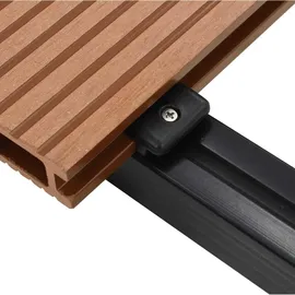 vidaXL Terrassendiele 15 x 220 cm braun